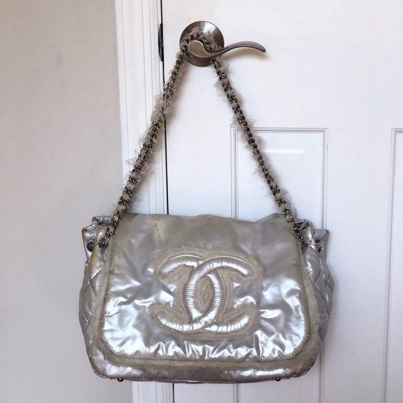 Chanel 2010 Collection Arctic Polar Ice Accordion Flap Bag - Picture 9 of 16